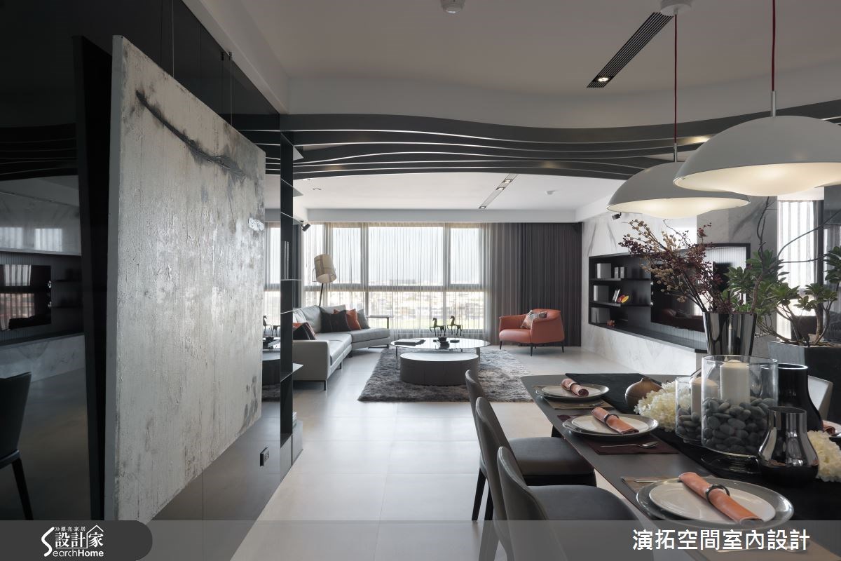 110坪新成屋(5年以下)＿現代風餐廳案例圖片＿演拓空間室內設計＿演拓_66之17