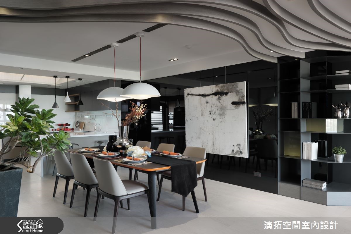 110坪新成屋(5年以下)＿現代風餐廳案例圖片＿演拓空間室內設計＿演拓_66之18