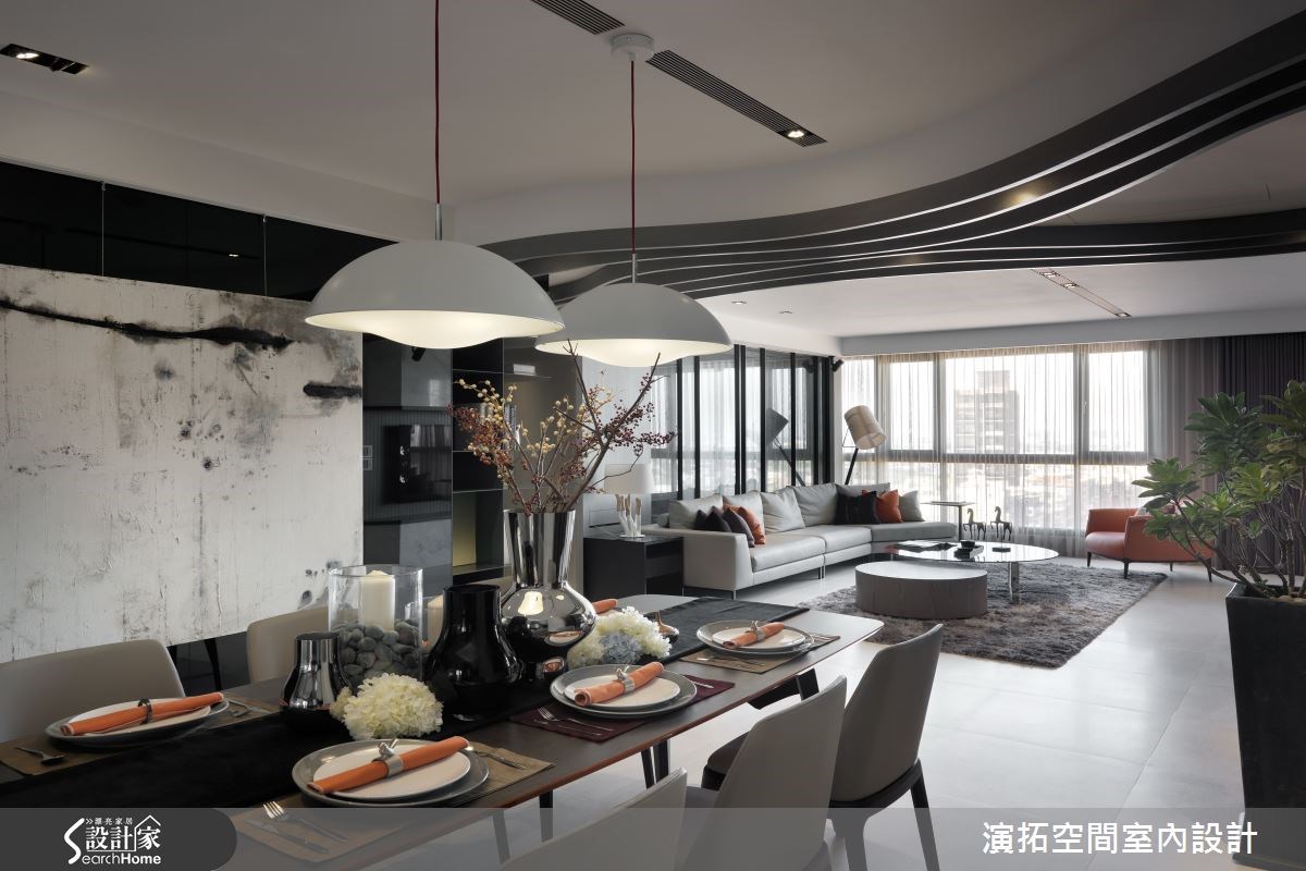110坪新成屋(5年以下)＿現代風餐廳案例圖片＿演拓空間室內設計＿演拓_66之19
