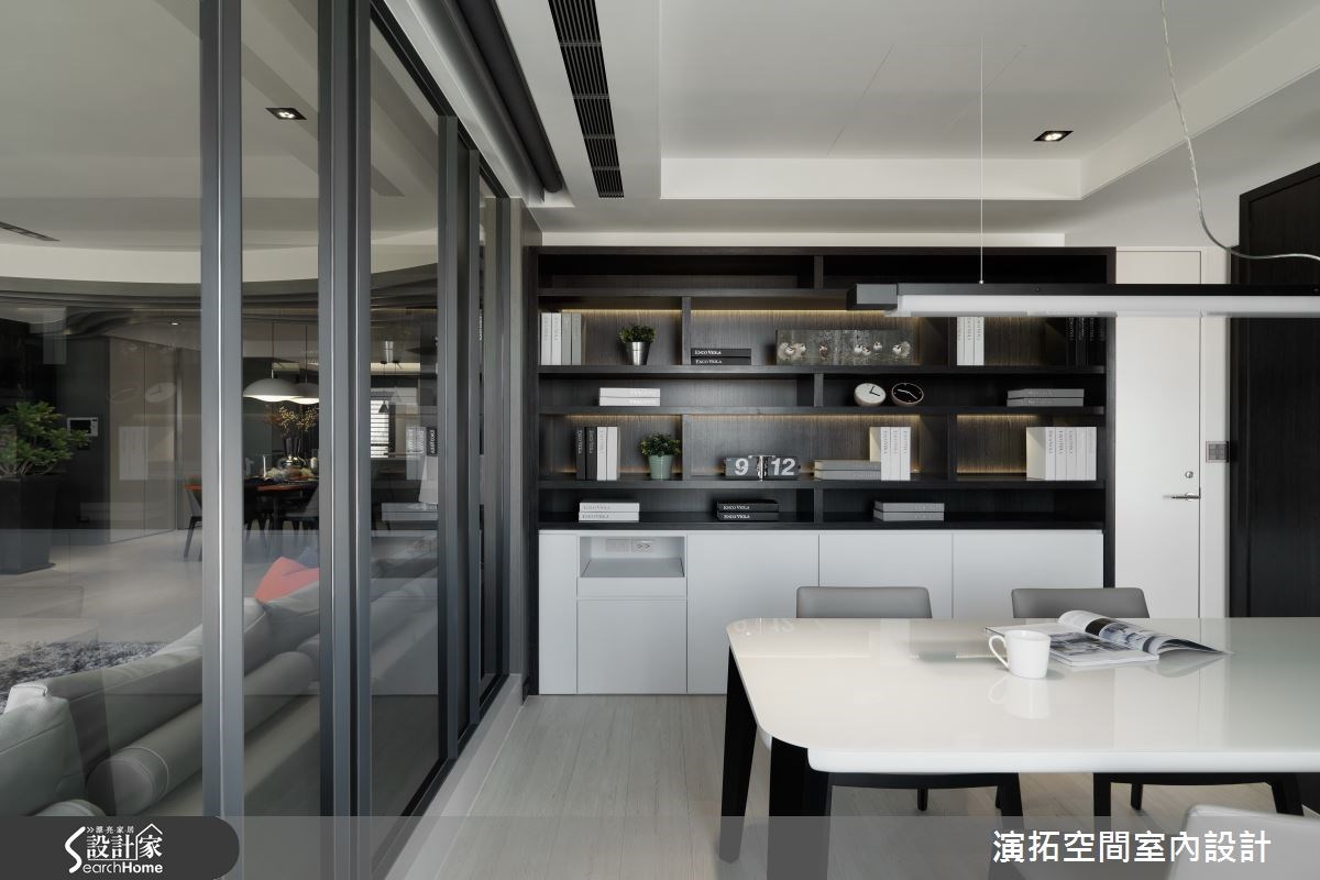 110坪新成屋(5年以下)＿現代風書房案例圖片＿演拓空間室內設計＿演拓_66之23