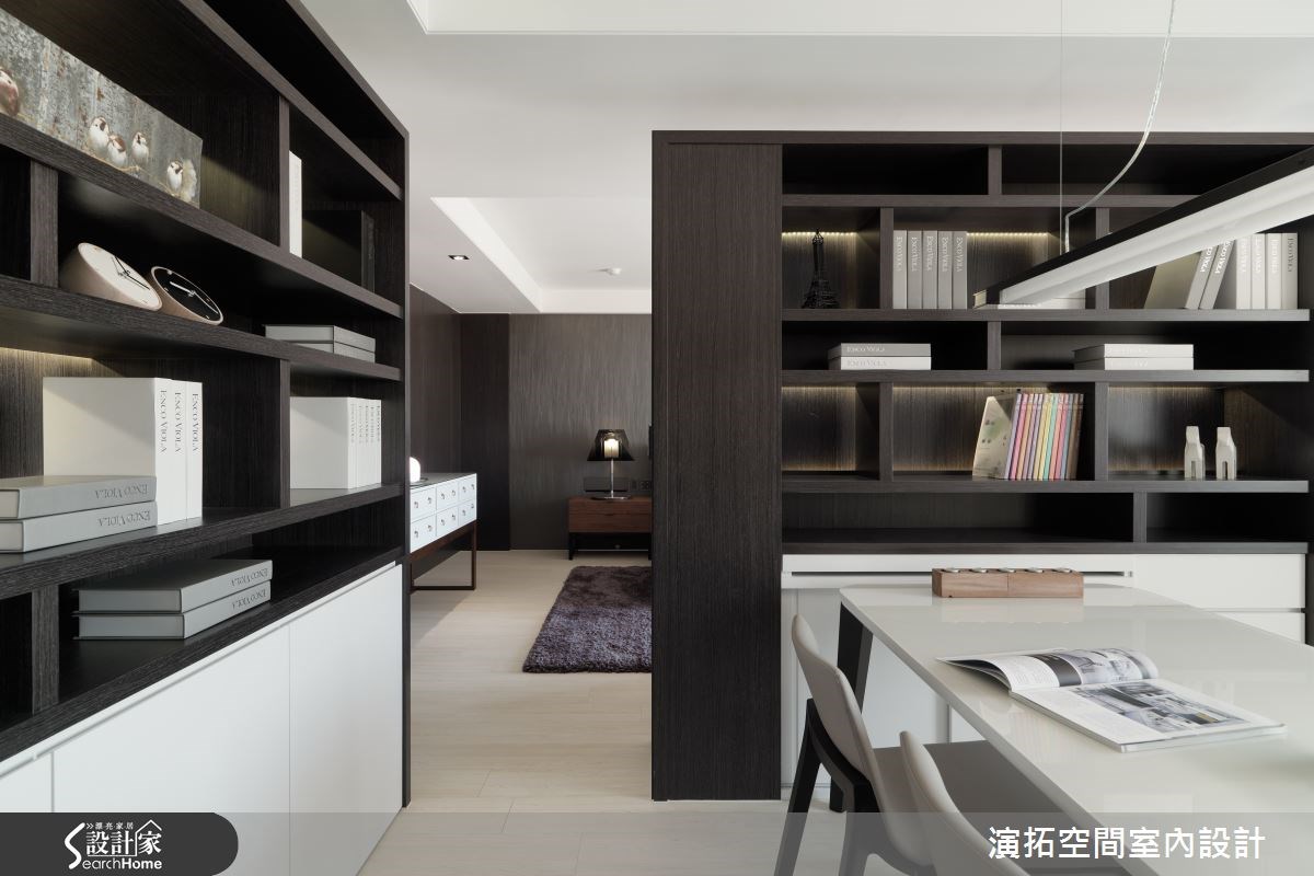 110坪新成屋(5年以下)＿現代風書房案例圖片＿演拓空間室內設計＿演拓_66之24