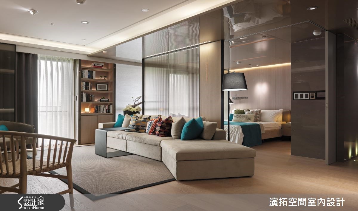 28坪中古屋(5~15年)＿現代風客廳案例圖片＿演拓空間室內設計＿演拓_71之2