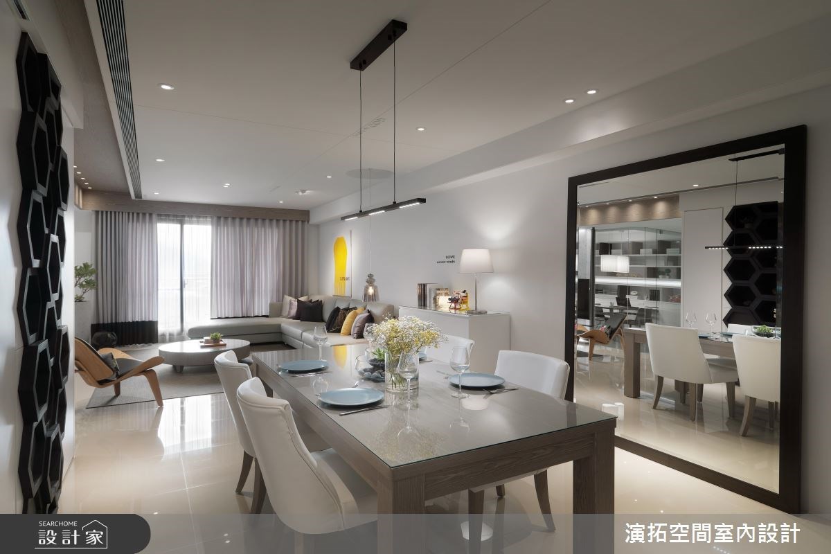 75坪新成屋(5年以下)＿簡約風餐廳案例圖片＿演拓空間室內設計＿演拓_79之4