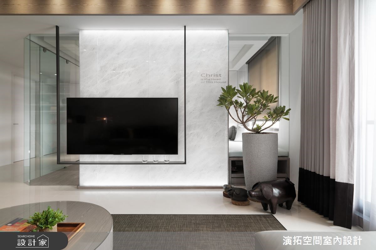 75坪新成屋(5年以下)＿簡約風客廳案例圖片＿演拓空間室內設計＿演拓_79之7