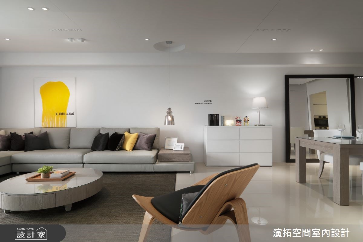 75坪新成屋(5年以下)＿簡約風客廳案例圖片＿演拓空間室內設計＿演拓_79之8