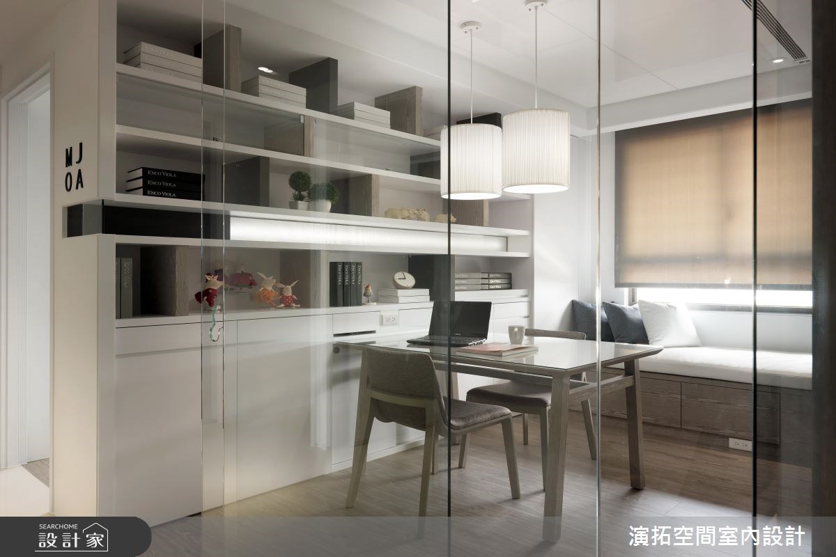 75坪新成屋(5年以下)＿簡約風書房案例圖片＿演拓空間室內設計＿演拓_79之9