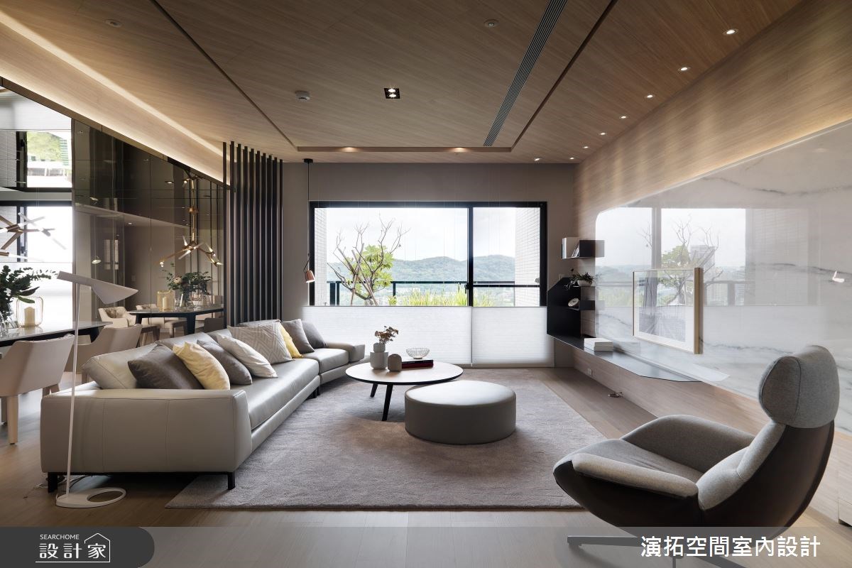 63坪新成屋(5年以下)＿現代風客廳案例圖片＿演拓空間室內設計＿演拓_82之2