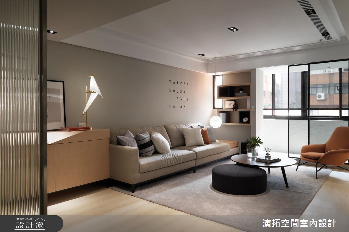 58坪老屋(16~30年)＿簡約風客廳案例圖片＿演拓空間室內設計＿演拓_85之2
