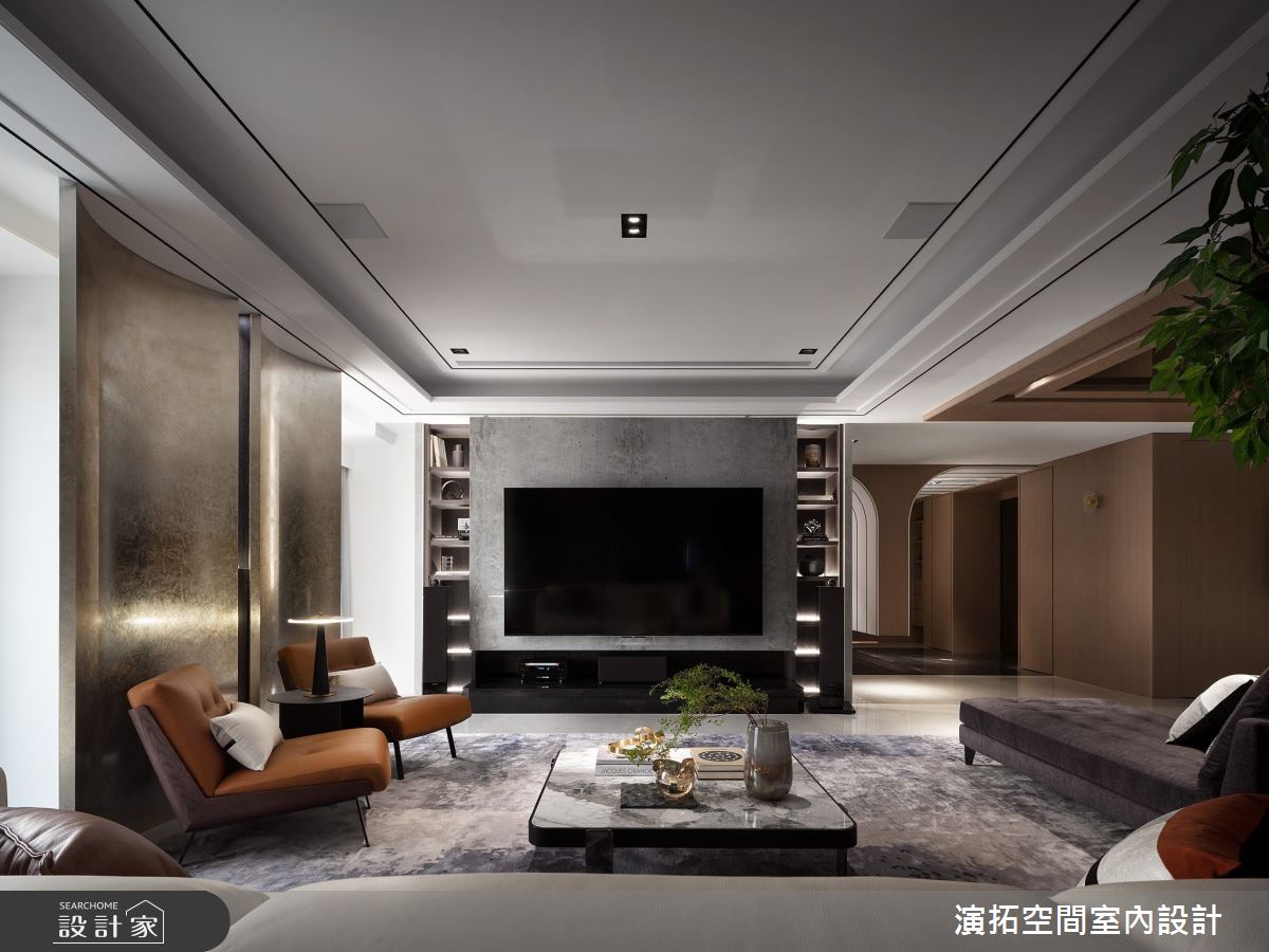 153坪新成屋(5年以下)＿奢華風客廳案例圖片＿演拓空間室內設計＿演拓_100之8