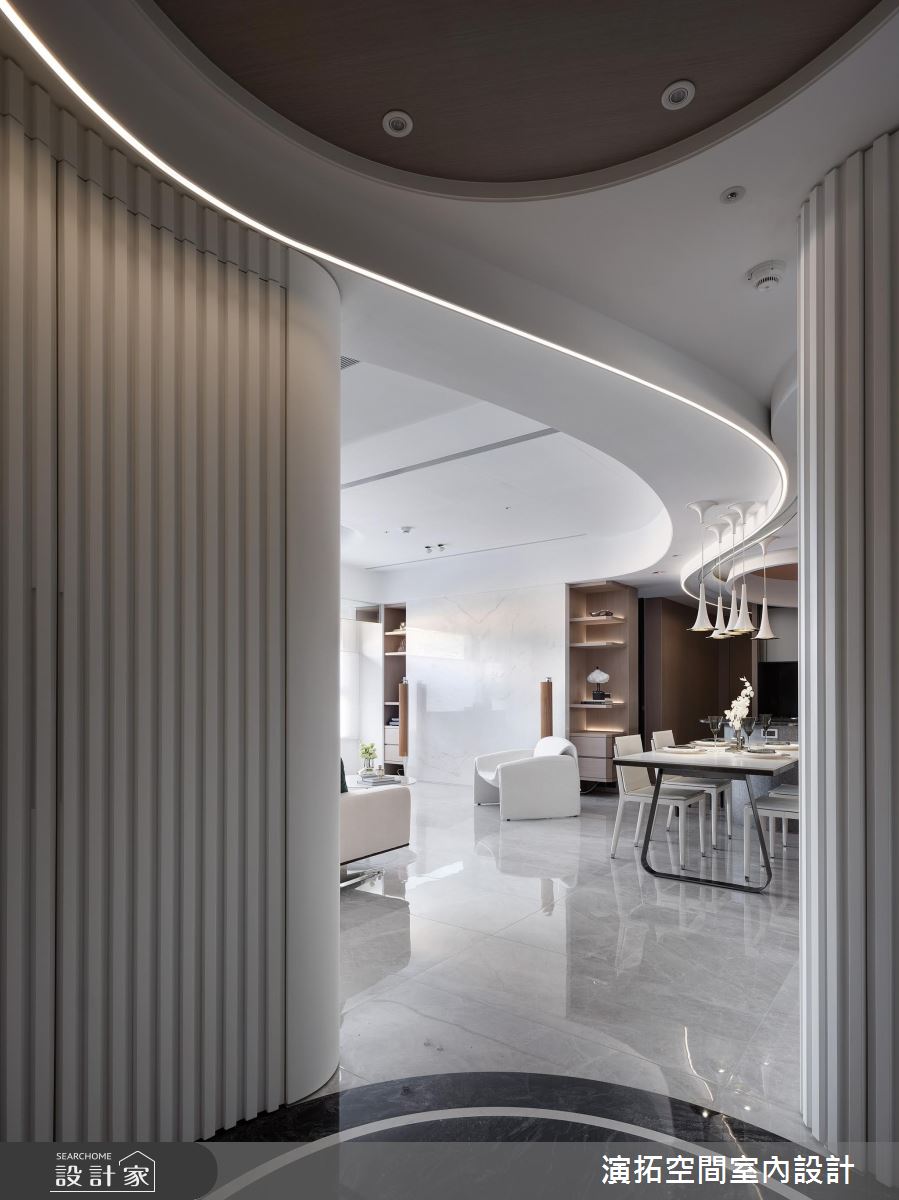 65坪新成屋(5年以下)＿現代風餐廳案例圖片＿演拓空間室內設計＿演拓_101之1