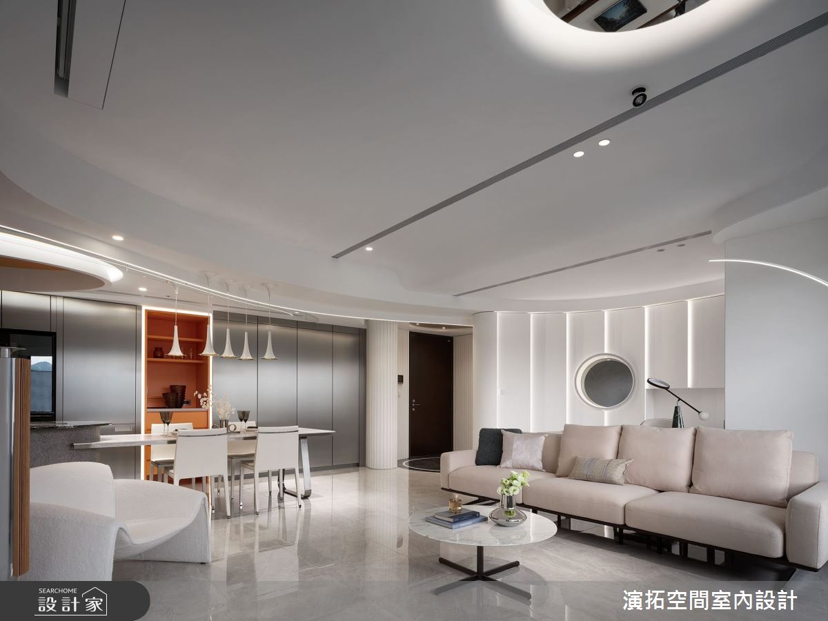 65坪新成屋(5年以下)＿現代風客廳案例圖片＿演拓空間室內設計＿演拓_101之3