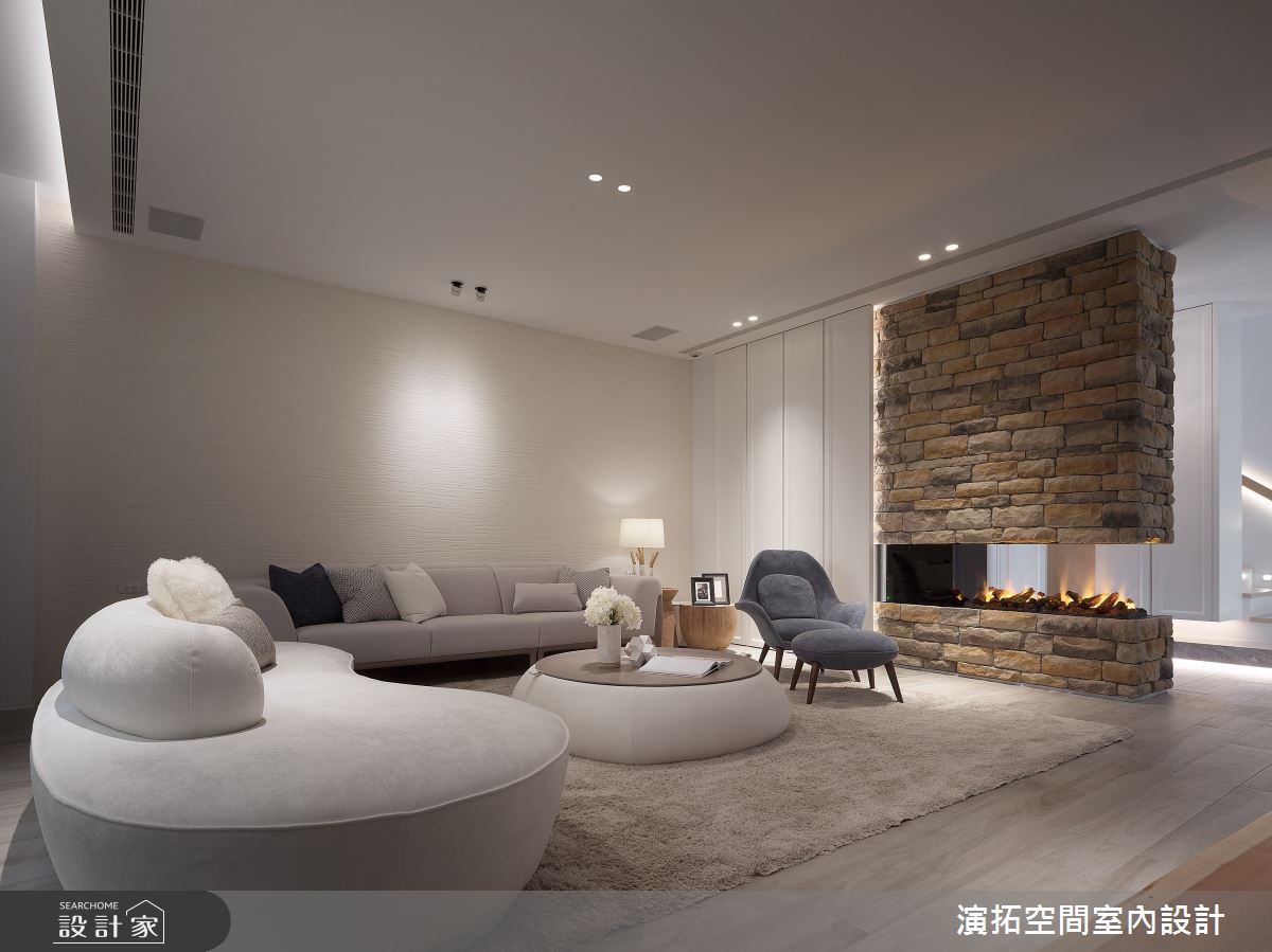 97坪新成屋(5年以下)＿簡約風客廳案例圖片＿演拓空間室內設計＿演拓_102之6