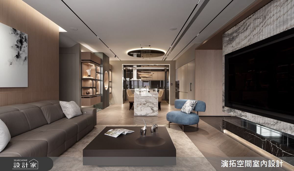 115坪新成屋(5年以下)＿現代風客廳案例圖片＿演拓空間室內設計＿演拓_104之3