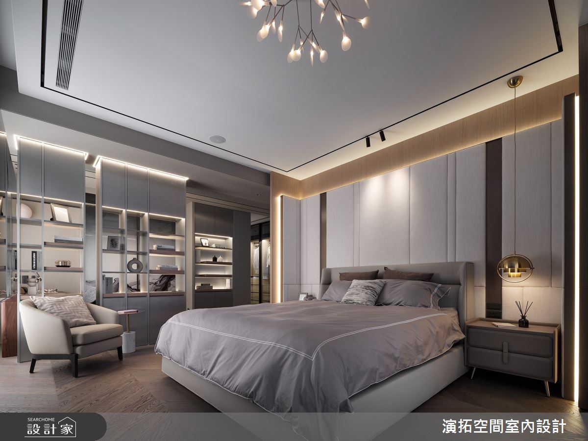 115坪新成屋(5年以下)＿現代風臥室案例圖片＿演拓空間室內設計＿演拓_104之7