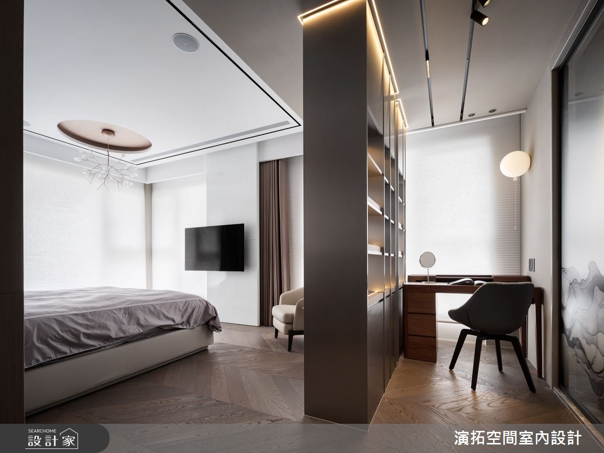 115坪新成屋(5年以下)＿現代風臥室工作區案例圖片＿演拓空間室內設計＿演拓_104之8