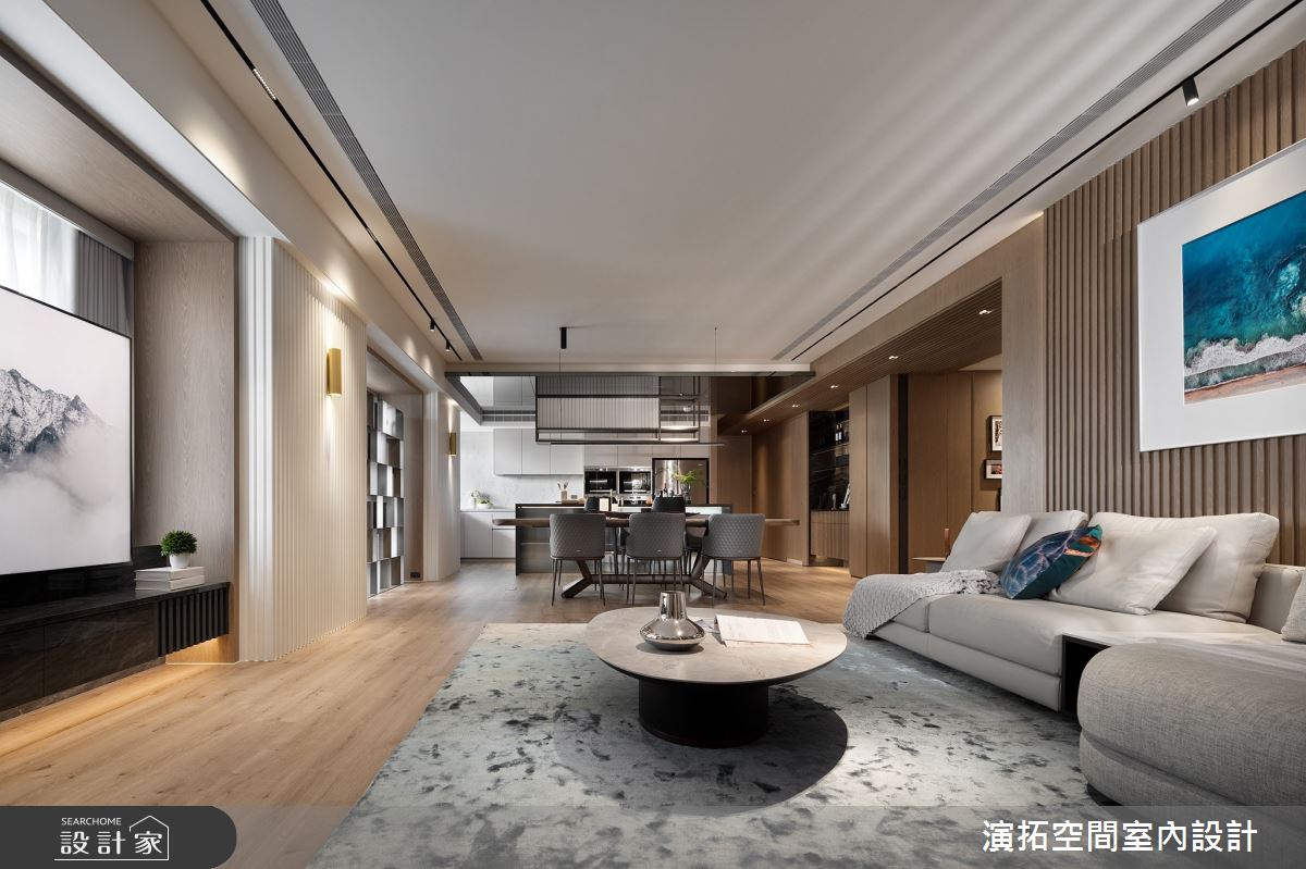 153坪毛胚屋＿現代風客廳餐廳廚房中島案例圖片＿演拓空間室內設計＿演拓_105之3