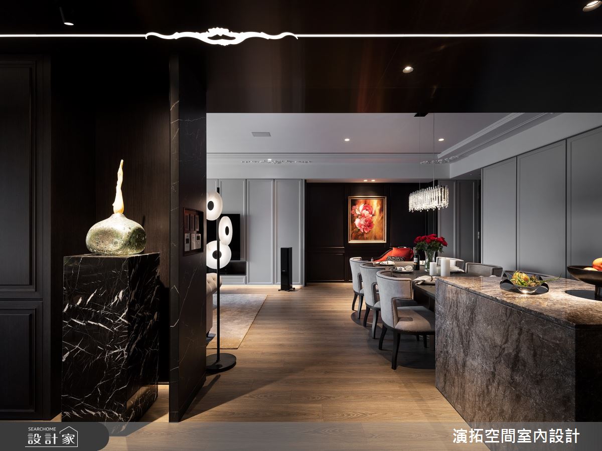 70坪新成屋(5年以下)＿現代風餐廳案例圖片＿演拓空間室內設計＿演拓_106之6