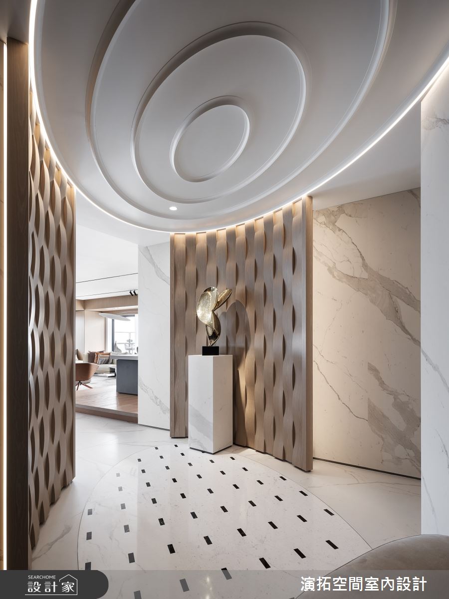 183坪新成屋(5年以下)＿現代風玄關案例圖片＿演拓空間室內設計＿演拓_107之1