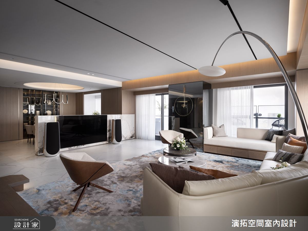183坪新成屋(5年以下)＿現代風客廳案例圖片＿演拓空間室內設計＿演拓_107之3