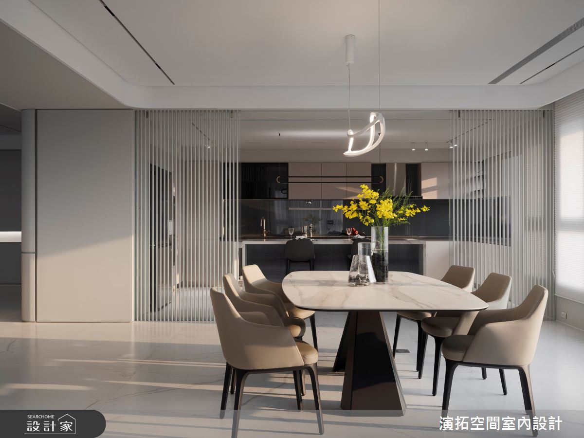 218坪毛胚屋＿現代風餐廳廚房中島案例圖片＿演拓空間室內設計＿演拓_110之7