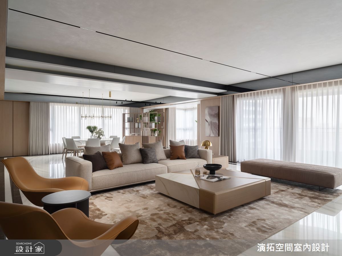 218坪毛胚屋＿奢華風客廳案例圖片＿演拓空間室內設計＿演拓_111之3