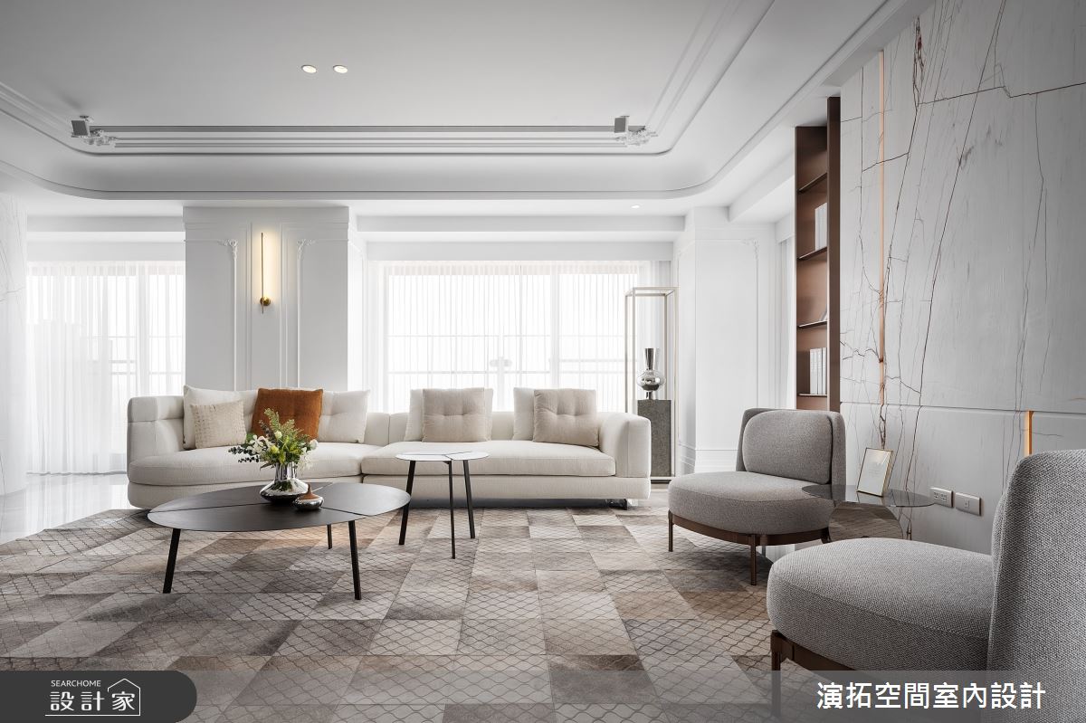 153坪毛胚屋＿奢華風客廳案例圖片＿演拓空間室內設計＿演拓_113之3