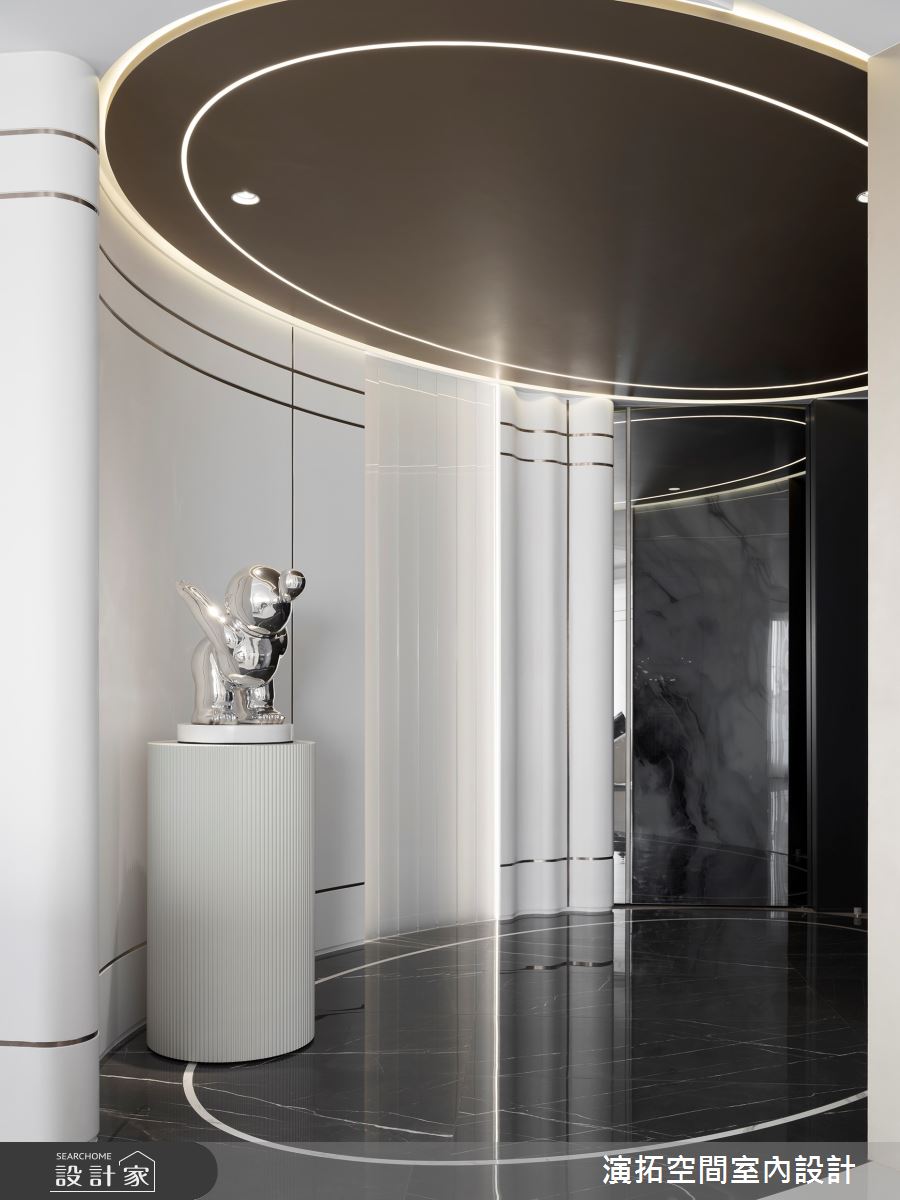 183坪毛胚屋＿現代奢華風玄關案例圖片＿演拓空間室內設計＿演拓_114之2