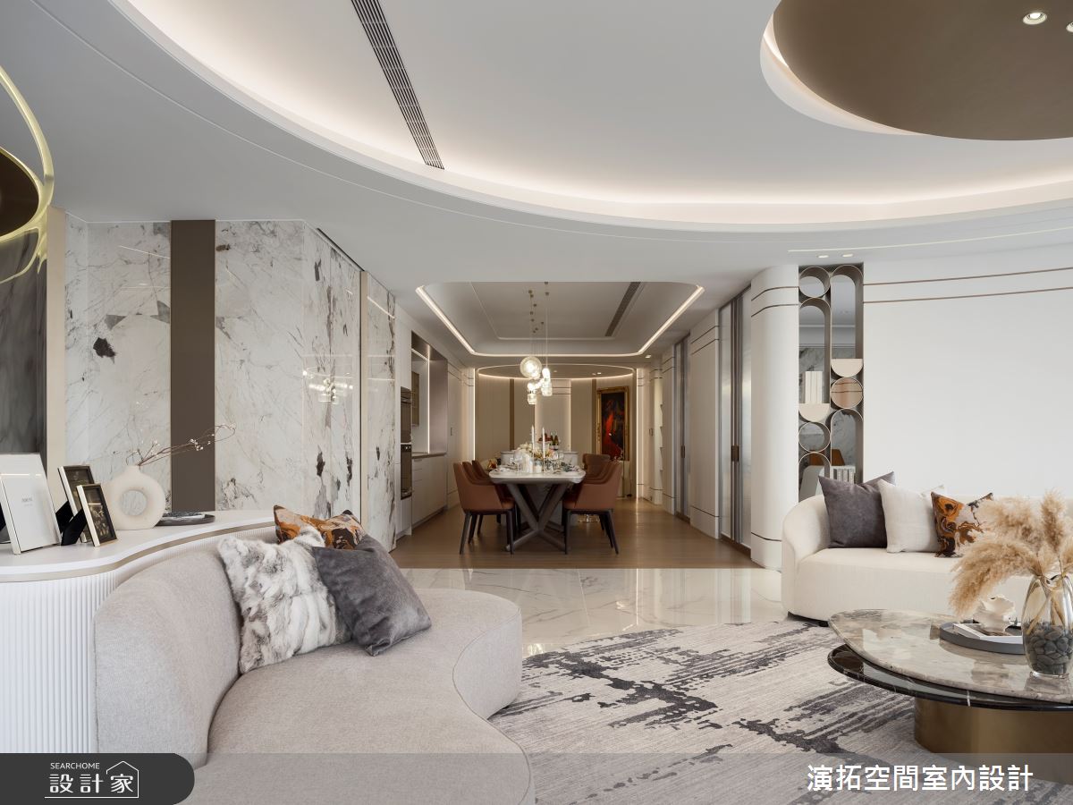 183坪毛胚屋＿現代奢華風客廳餐廳案例圖片＿演拓空間室內設計＿演拓_114之5