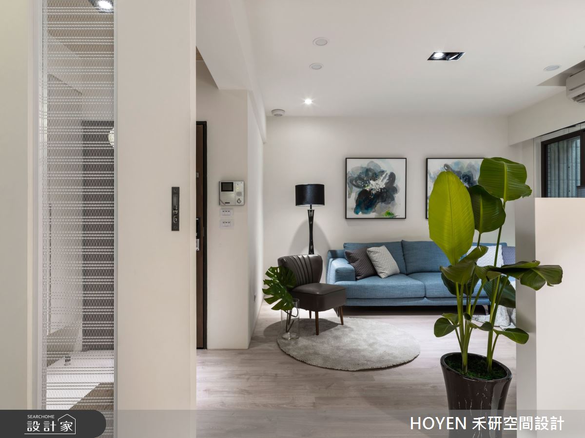 25坪中古屋(5~15年)＿現代風客廳案例圖片＿禾研空間設計＿禾研_01.愜意之2
