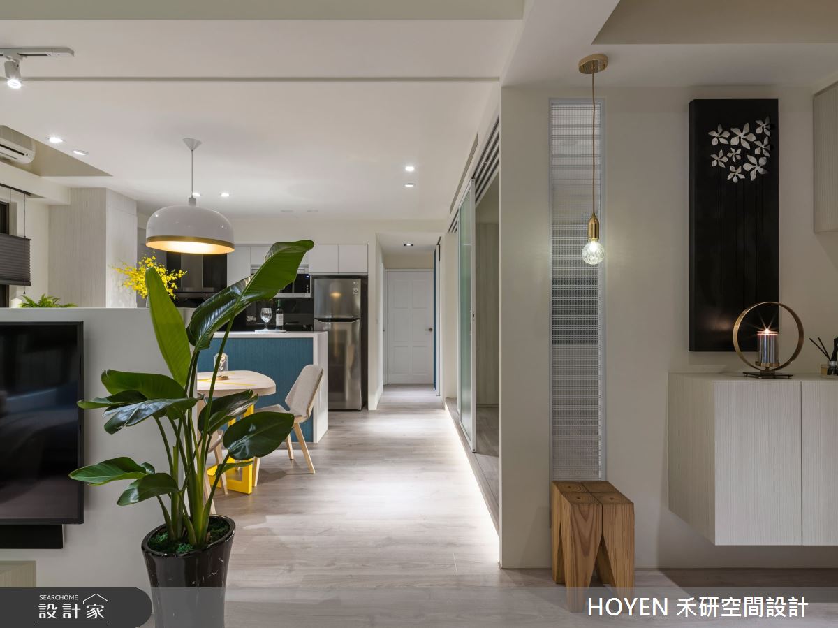 25坪中古屋(5~15年)＿現代風玄關案例圖片＿禾研空間設計＿禾研_01.愜意之7