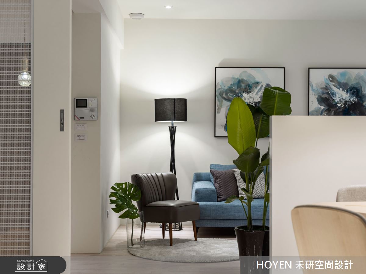 25坪中古屋(5~15年)＿現代風客廳案例圖片＿禾研空間設計＿禾研_01.愜意之11