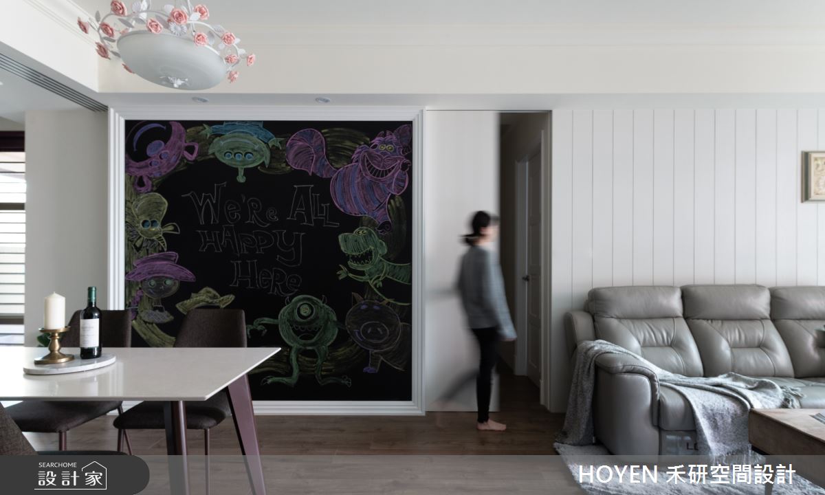 25坪中古屋(5~15年)＿美式風客廳案例圖片＿禾研空間設計＿禾研_02.沉靜之4