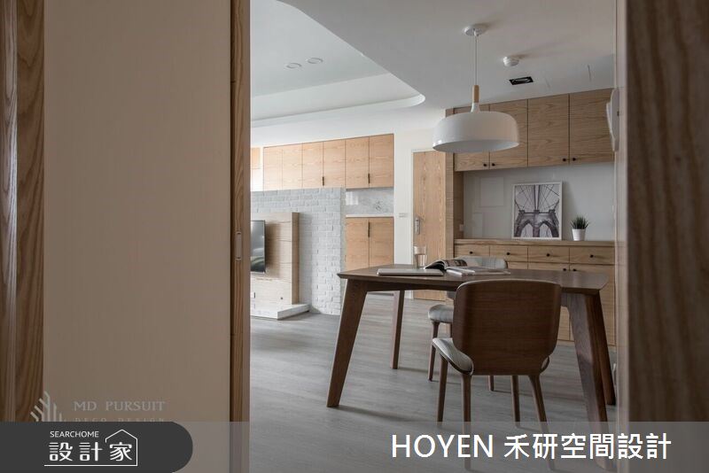25坪中古屋(5~15年)＿北歐風餐廳案例圖片＿禾研空間設計＿禾研_03.靜謐之16