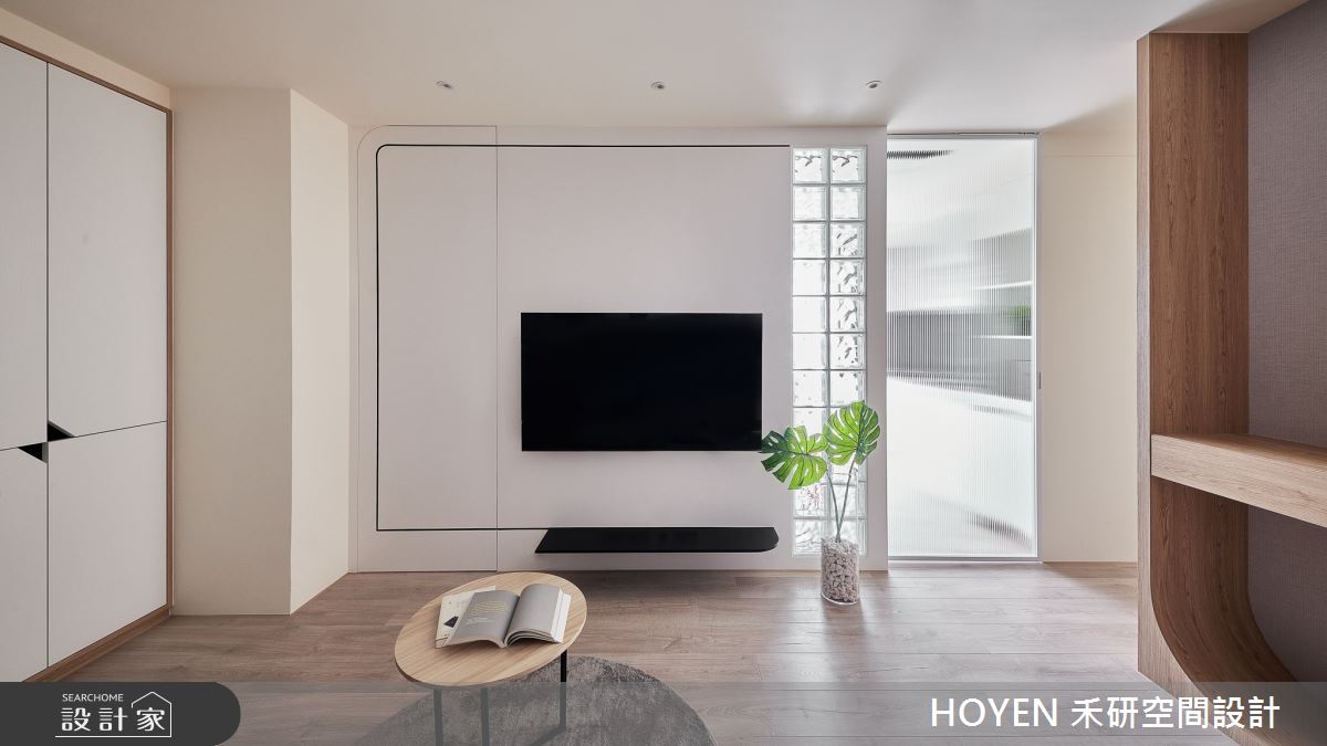 12坪新成屋(5年以下)＿北歐風客廳案例圖片＿禾研空間設計＿禾研_04.光引之10