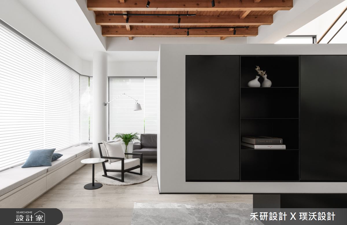 100坪中古屋(5~15年)＿現代風客廳案例圖片＿禾研空間設計＿禾研_05.悠然之16