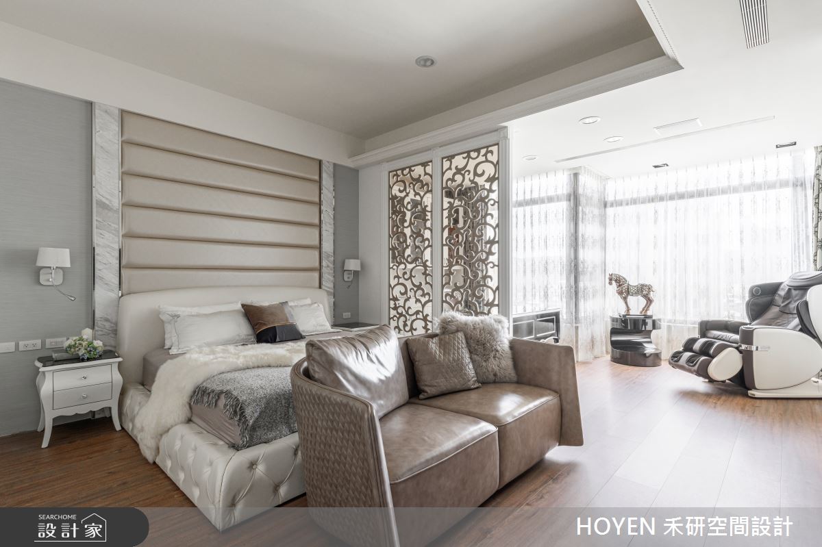 80坪新成屋(5年以下)＿新古典臥室案例圖片＿禾研空間設計＿禾研_06.優雅的浪漫之14