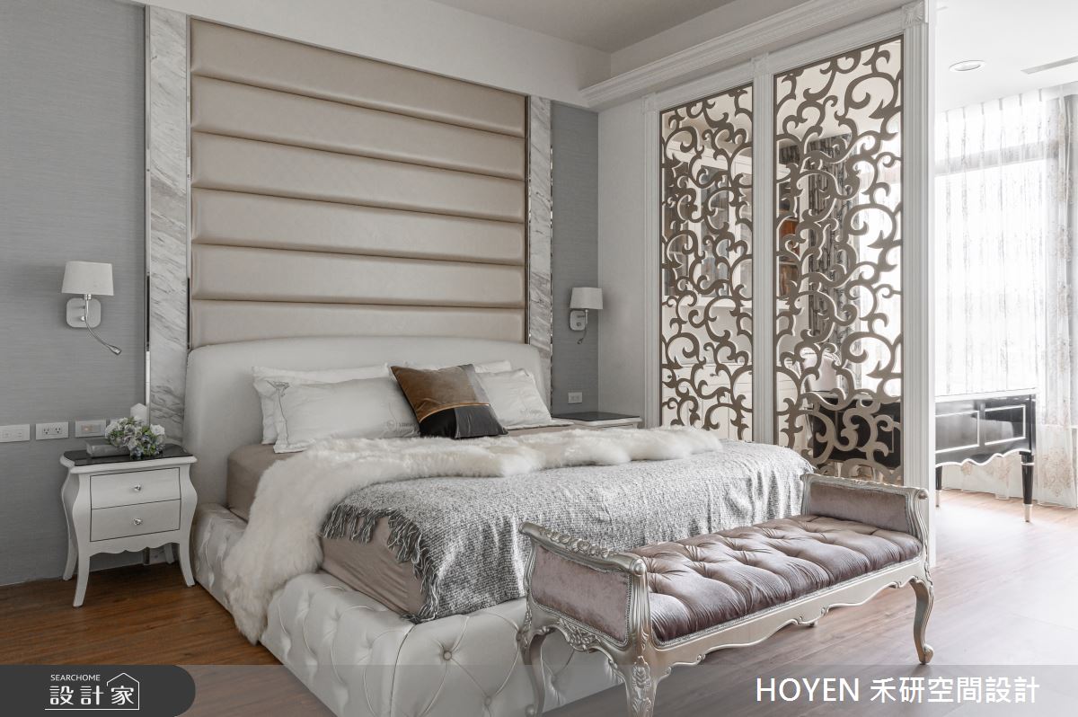 80坪新成屋(5年以下)＿新古典臥室案例圖片＿禾研空間設計＿禾研_06.優雅的浪漫之15