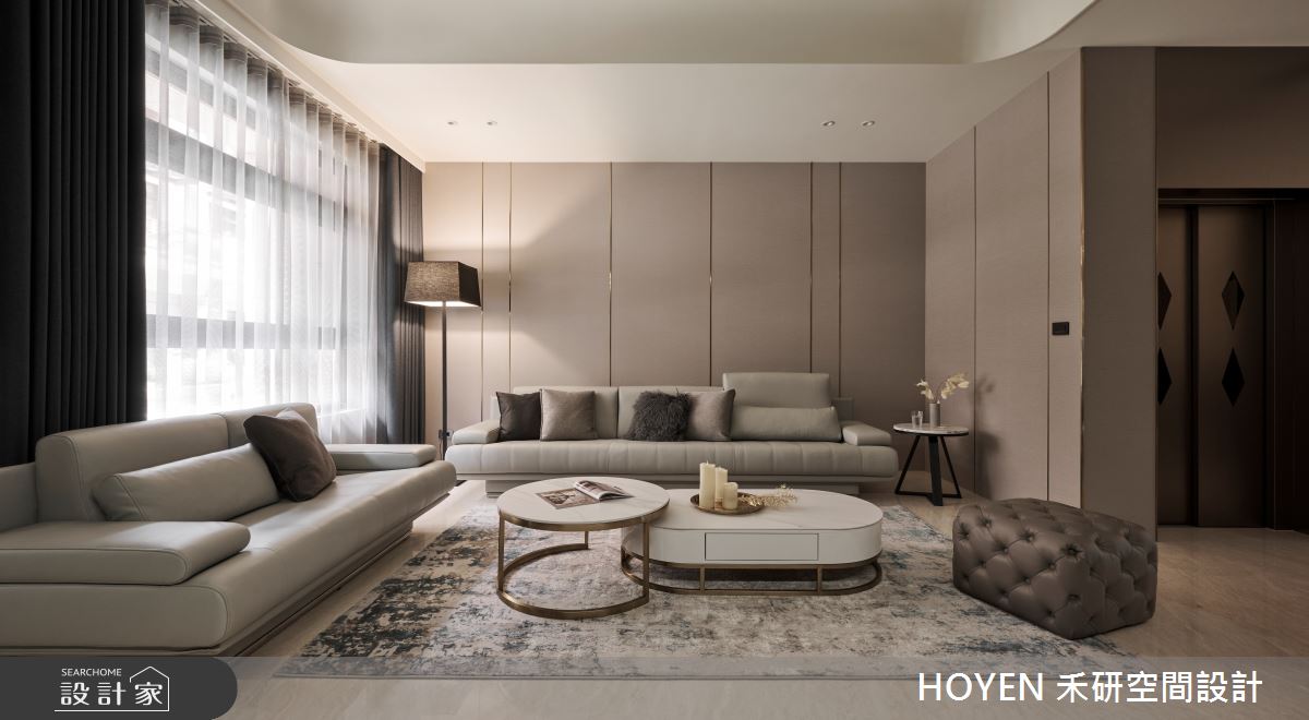150坪新成屋(5年以下)＿現代風客廳案例圖片＿禾研空間設計＿禾研_07.流金歲月之1