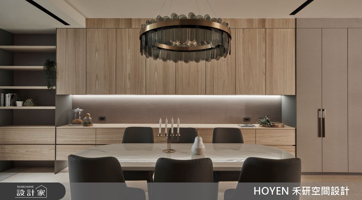 150坪新成屋(5年以下)＿現代風餐廳案例圖片＿禾研空間設計＿禾研_07.流金歲月之7