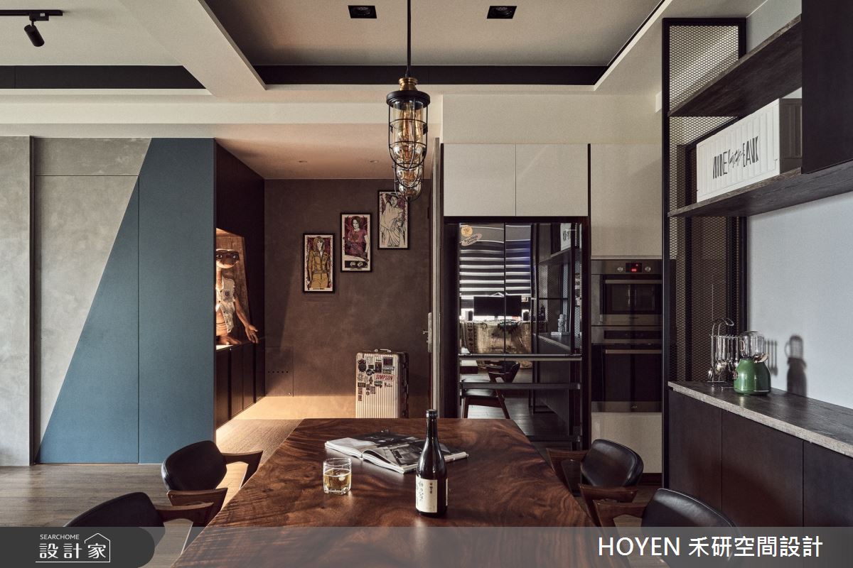 32坪中古屋(5~15年)＿工業風餐廳案例圖片＿禾研空間設計＿禾研_08.自由靈魂之4