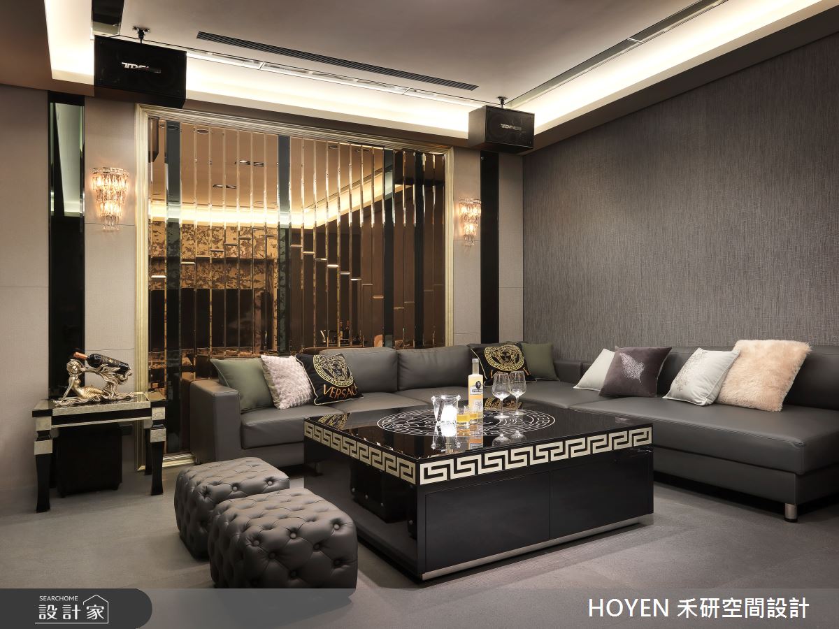 150坪新成屋(5年以下)＿美式風客廳案例圖片＿禾研空間設計＿禾研_10.金石寓殿之4