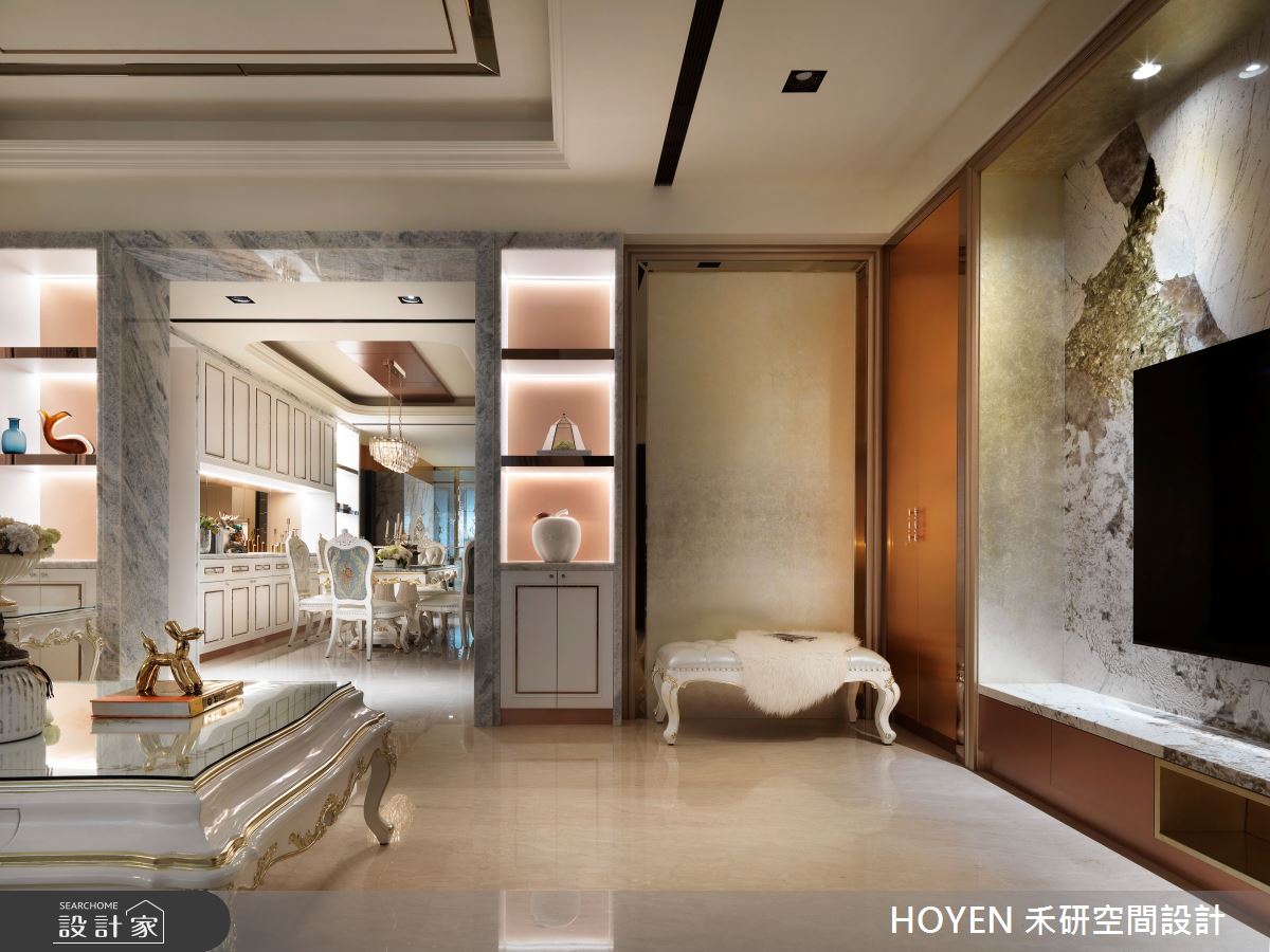 150坪新成屋(5年以下)＿美式風客廳案例圖片＿禾研空間設計＿禾研_10.金石寓殿之7