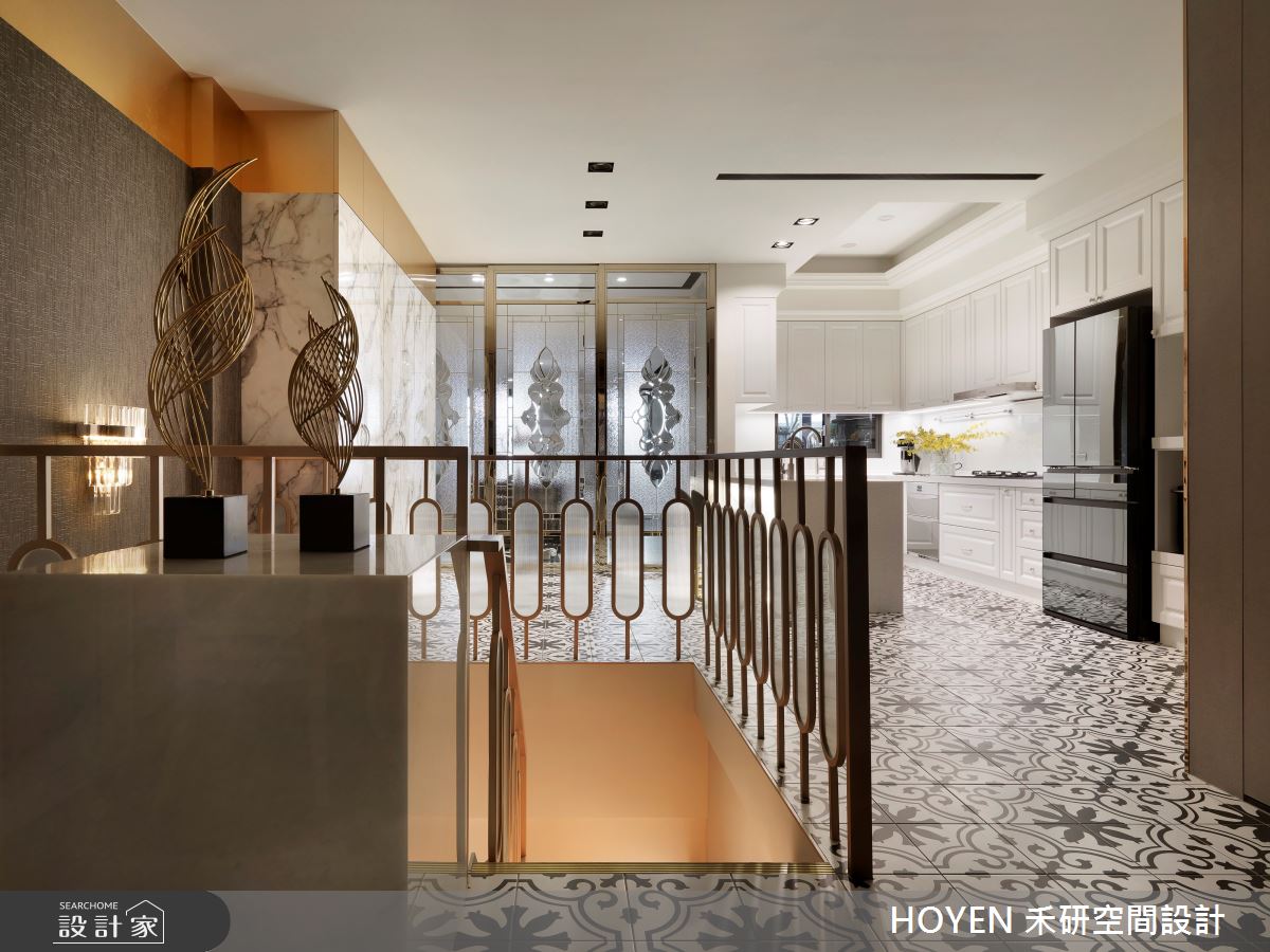 150坪新成屋(5年以下)＿美式風廚房案例圖片＿禾研空間設計＿禾研_10.金石寓殿之14