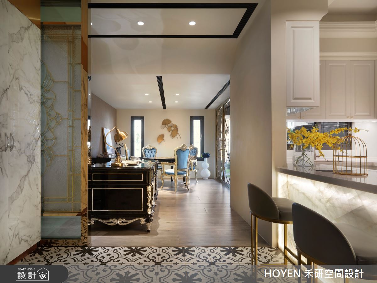 150坪新成屋(5年以下)＿美式風廚房案例圖片＿禾研空間設計＿禾研_10.金石寓殿之16