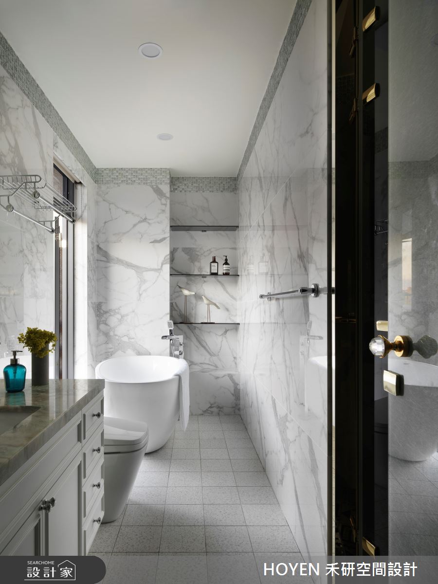 150坪新成屋(5年以下)＿美式風浴室案例圖片＿禾研空間設計＿禾研_10.金石寓殿之22
