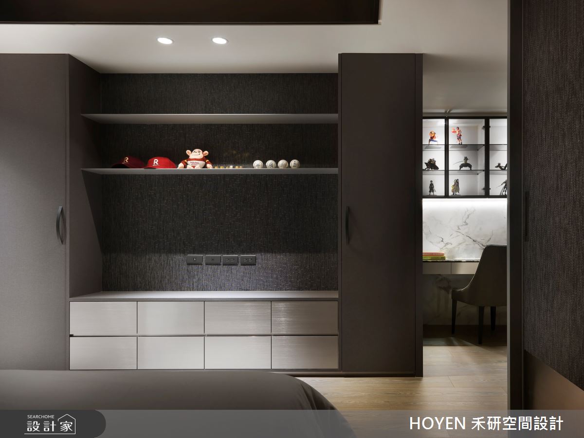 150坪新成屋(5年以下)＿美式風臥室案例圖片＿禾研空間設計＿禾研_10.金石寓殿之25