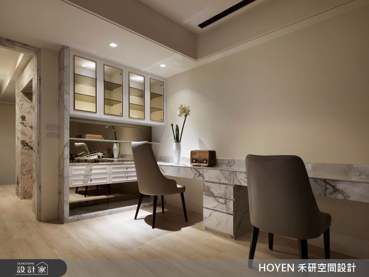 150坪新成屋(5年以下)＿美式風書房案例圖片＿禾研空間設計＿禾研_10.金石寓殿之31