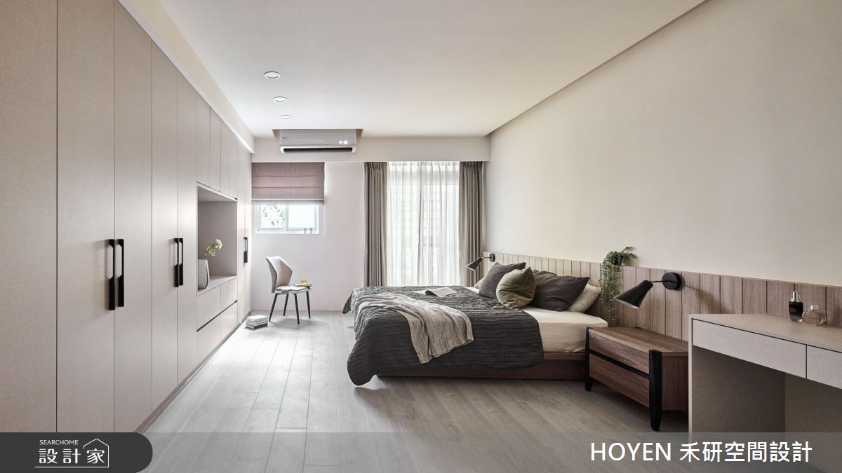 70坪中古屋(5~15年)＿北歐風臥室案例圖片＿禾研空間設計＿禾研_12.蔓生之12