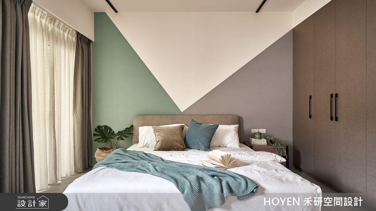 70坪中古屋(5~15年)＿北歐風臥室案例圖片＿禾研空間設計＿禾研_12.蔓生之14