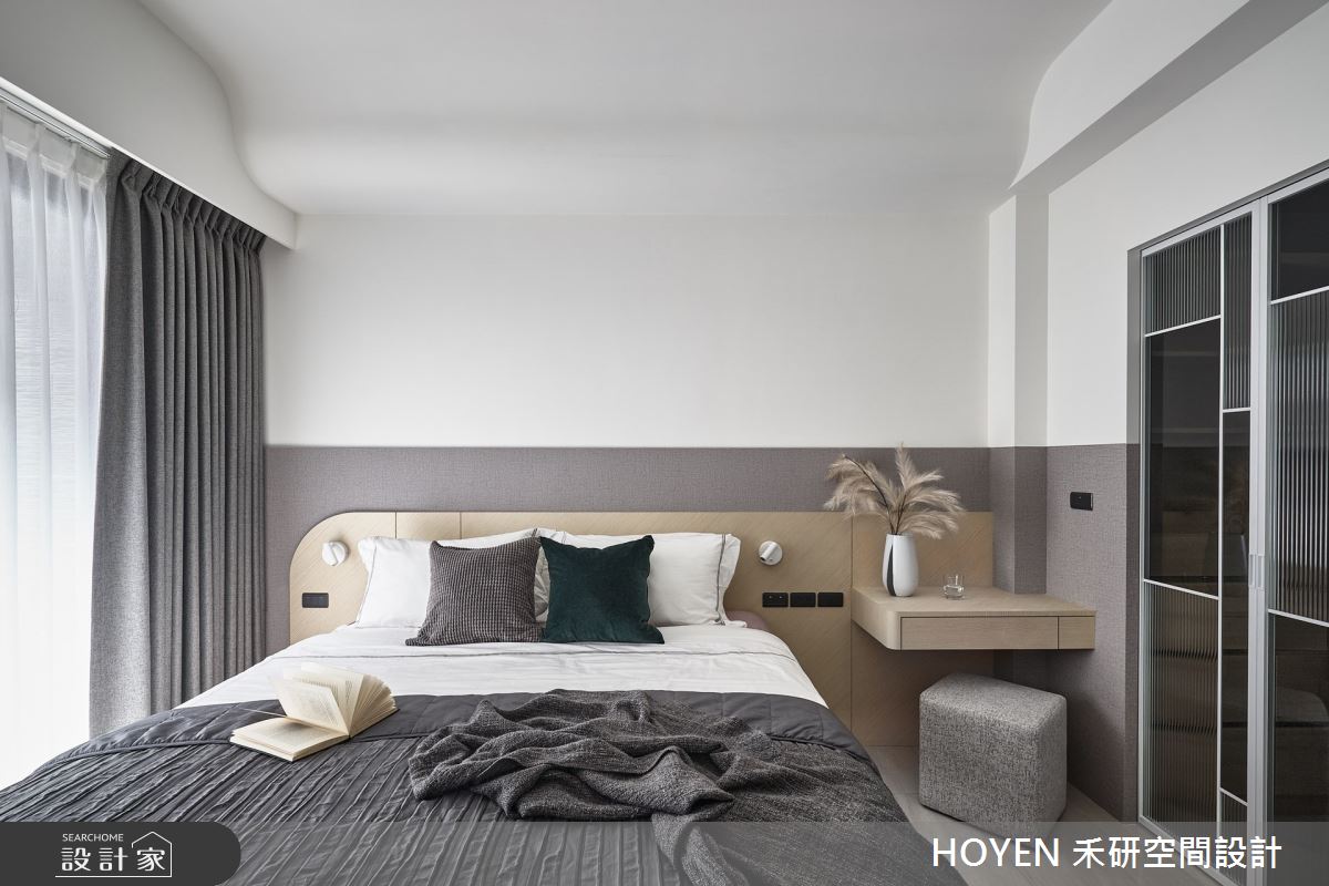 55坪新成屋(5年以下)＿北歐風臥室案例圖片＿禾研空間設計＿禾研_13.引韻之10